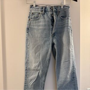 Agolde High-Waisted Jeans Size 24